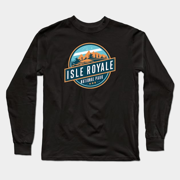 Isle royale national park Long Sleeve T-Shirt by Perspektiva